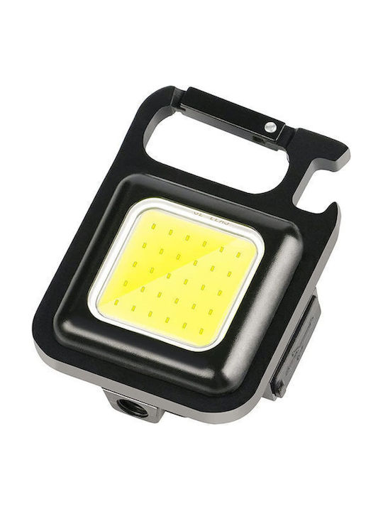 SPV T Wiederaufladbarer Schlüsselanhänger mit LED Taschenlampe