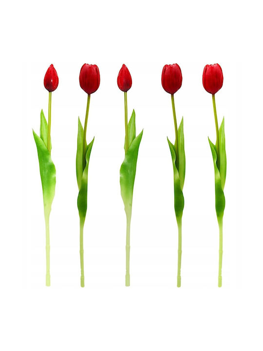Bouquet Of Red Tulips 39cm Saska Garden