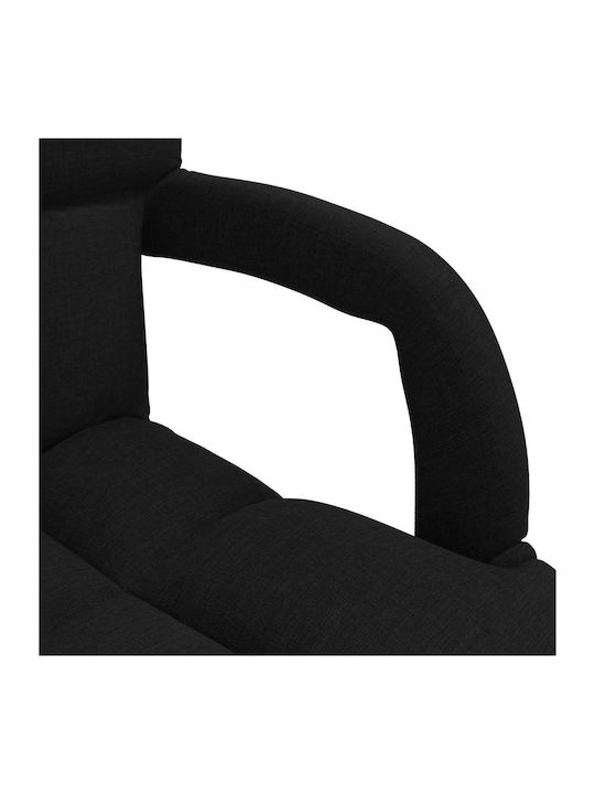 Multifunctional Bean Bag Chair Black 58x62x58cm