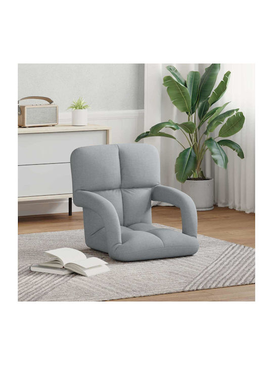 Multifunctional Bean Bag Chair Light Gray 58x62x58cm