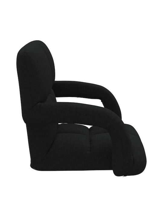 Multifunctional Bean Bag Chair Black 58x62x58cm