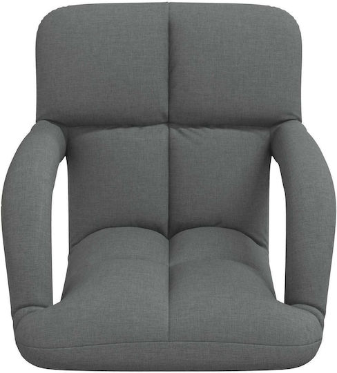 Vielseitiger Sitzsack Pouf Dunkelgrau 58x62x58cm