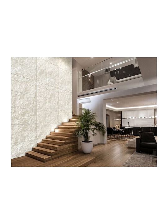 Panouri Decorative 3D De Perete Cu Adeziv Gri 60x120cm