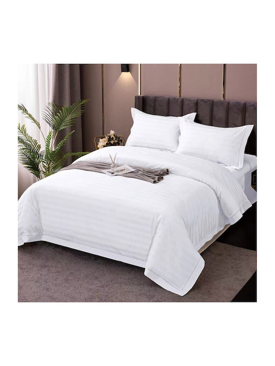 Pucioasa Παπλωματοθήκη Μονή 140x220 White