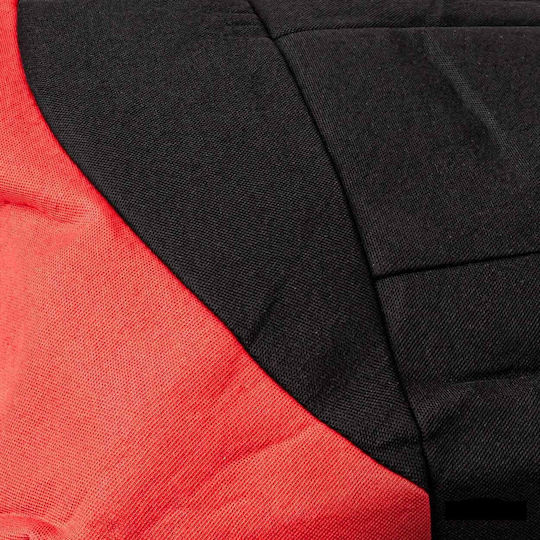 Universal Seat Cover Set Hlx5 Compatible Mitsubishi – Black Red