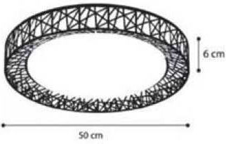 Inlight Πλαφονιέρα 50εκ. LED Inlight Πλαφονιέρα 50εκ. LED