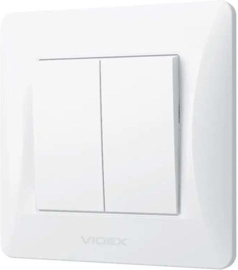 Videx Recessed Rotary Key Switch White