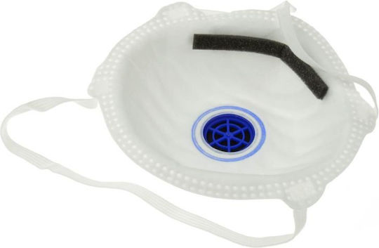 Protective Mask Valve Geko G90006 Ffp2 Medium Toxic Dust 10 Pieces