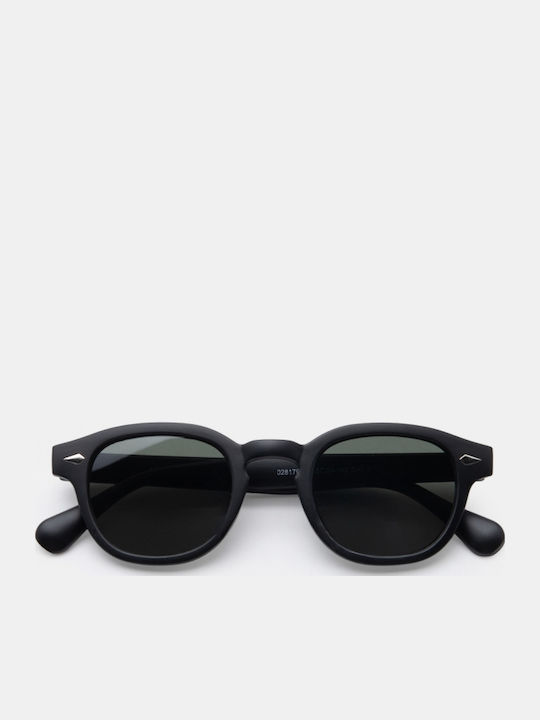 Luigi Unisex Sunglasses With Black Frame And Black Lens 4890262