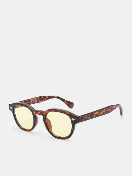 Luigi Unisex Sonnenbrillen mit Braunen Rahmen 4890314