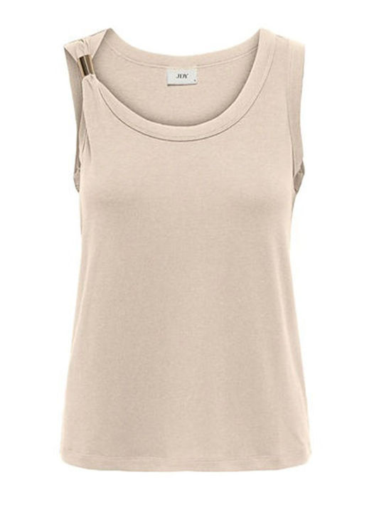 Women's Sleeveless Blouse Cream