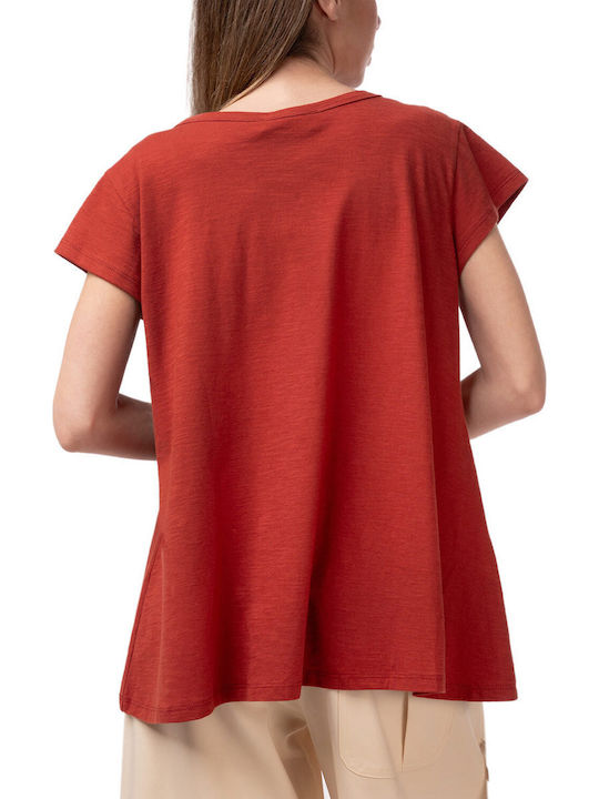 Moutaki T-Shirt Chili