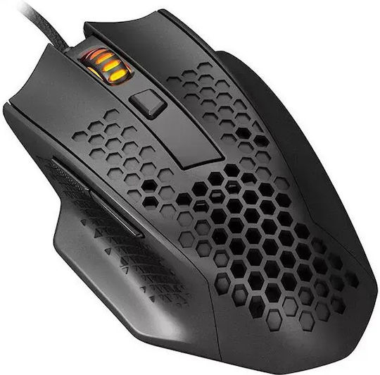 Redragon Bomber M722 RGB Gaming Ποντίκι 12400 DPI Μαύρο
