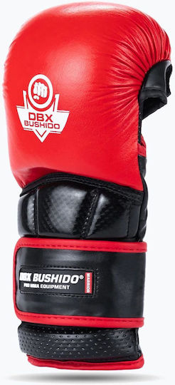 DBX Bushido MMA Ръкавици Кожени Червени
