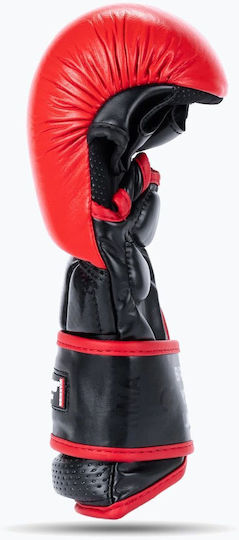 DBX Bushido MMA Ръкавици Кожени Червени