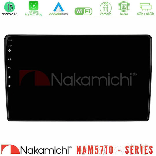 Nakamichi Ηχοσύστημα Αυτοκινήτου για Ford Focus 1999-2004 (Bluetooth/USB/WiFi/GPS/Apple-Carplay/Android-Auto) με Οθόνη Αφής 9"