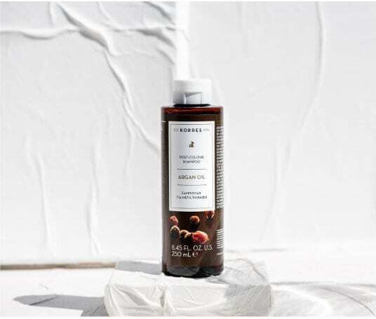 Korres Argan Oil Σαμπουάν Ενυδάτωσης & Διατήρησης Χρώματος για Βαμμένα Μαλλιά 250ml