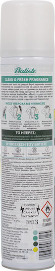 Batiste Original Ξηρό Σαμπουάν Ενυδάτωσης & Όγκου για Όλους τους Τύπους Μαλλιών 200ml