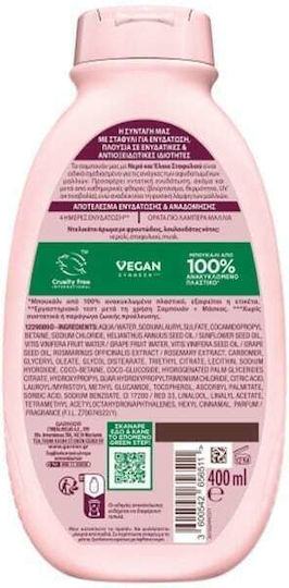 Garnier Σαμπουάν Ενυδάτωσης για Λιπαρά Μαλλιά 400ml