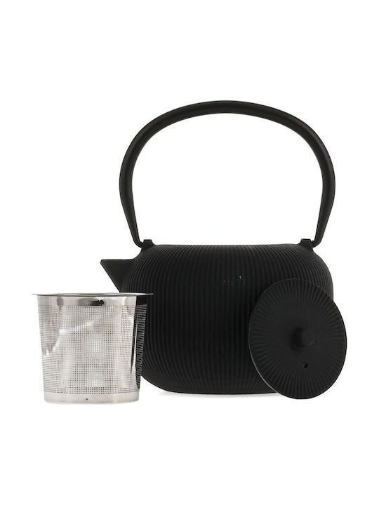 Salt & Pepper Sencha Ceainic Din Fontă Negru 700ml