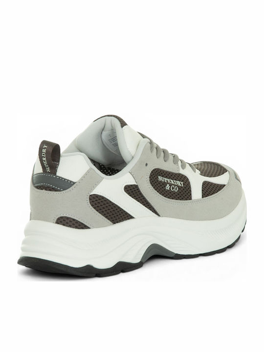 Herren Sneakers Offwhite / Dunkelgrau Mehr