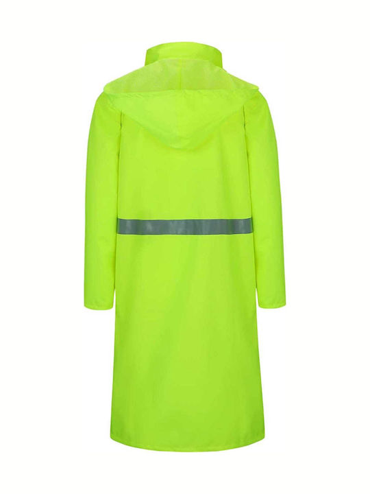 Waterproof Jacket With Hood And Reflective Stripes XL
