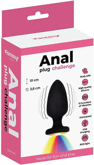 Fantasy Lingerie Anal Spielzeug mit Kabelloser Funktion und Vibration Flesh