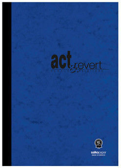 Salko Paper Τετράδιο Ριγέ 3 Θεμάτων Act&revert Γαλάζιο