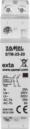 Zamel Ρελέ Ράγας 25A με Τάση 230V