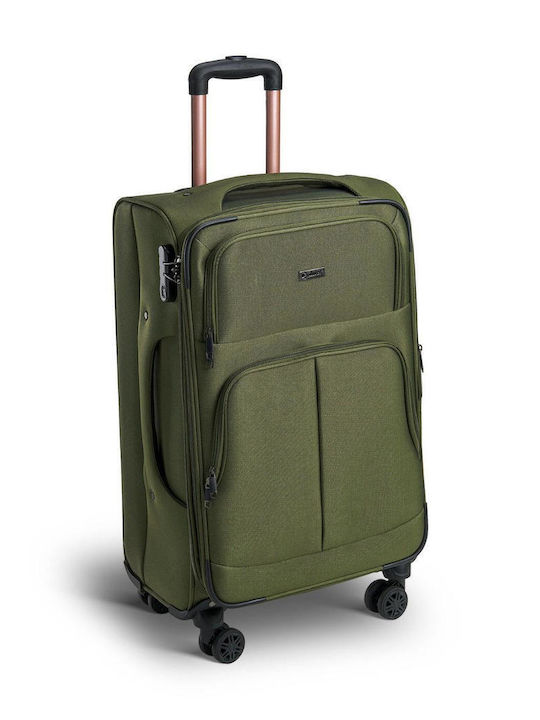 Xplorer Hard Khaki Suitcases With 4 Wheels Set Of 3 Pieces