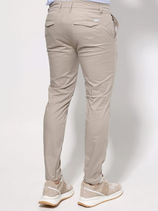 Ανδρικό Παντελόνι Chino Slim Fit Sand