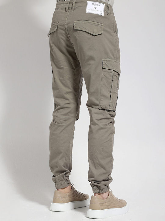 Pantalon Barbat Cargo Verde Olive
