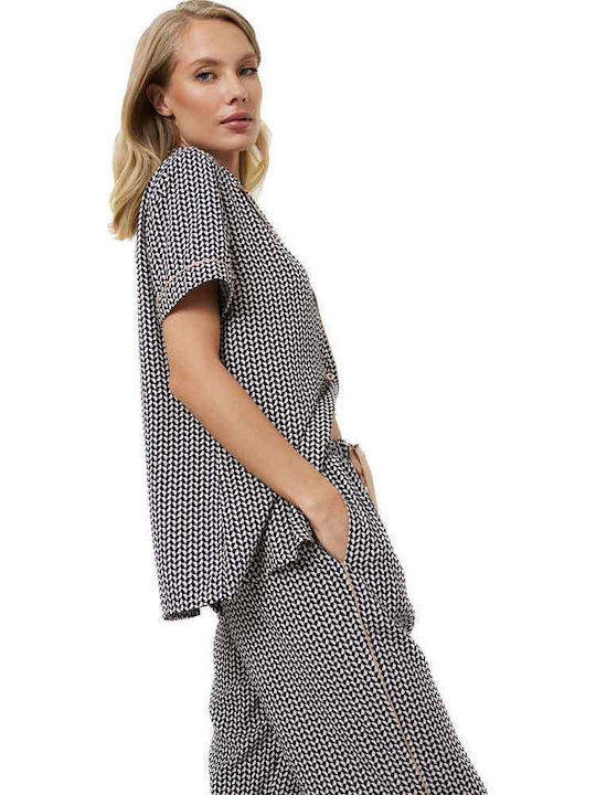 Aruelle Aruelle Damen Schlafanzug & Pyjamas Sommer Blau