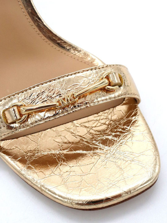 Leather Sandals Gold