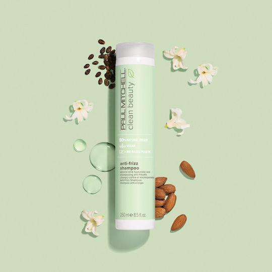 Paul Mitchell Clean Beauty Анти-Фриз Шампоан За Изглаждане За Всички Типове Коса 250ml