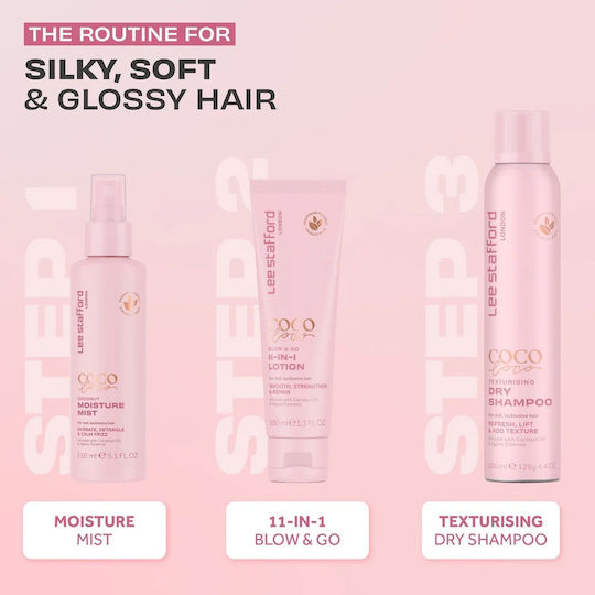 Lee Stafford CoCo LoCo Dry Shampoos for All Hair Types 200ml