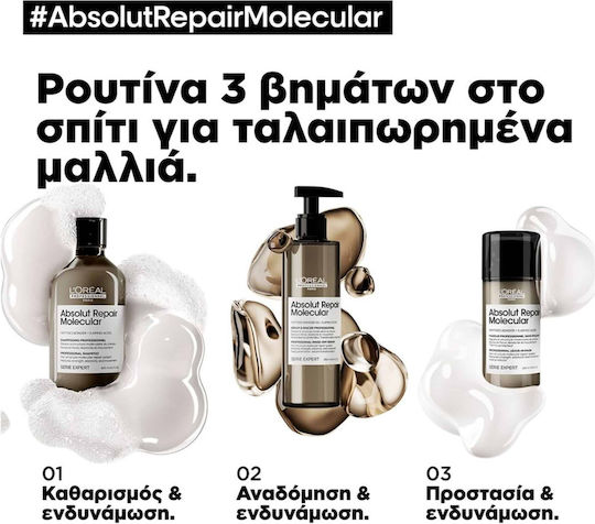 L'Oréal Professionnel Absolut Repair Molecular Nachfüllung Shampoos für Beschädigt Haare 1000ml