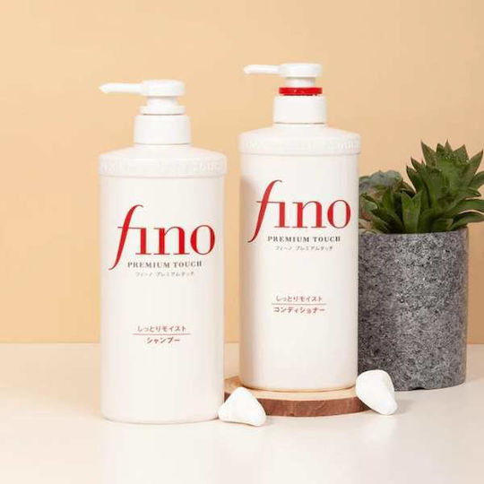 Shiseido Fino Premium Touch Shampoo Color Retention for Dry Hair 550ml