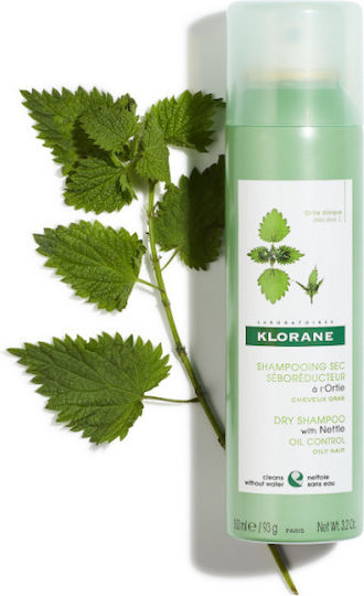 Klorane Nettle Ξηρό Σαμπουάν Όγκου για Λιπαρά Μαλλιά 150ml