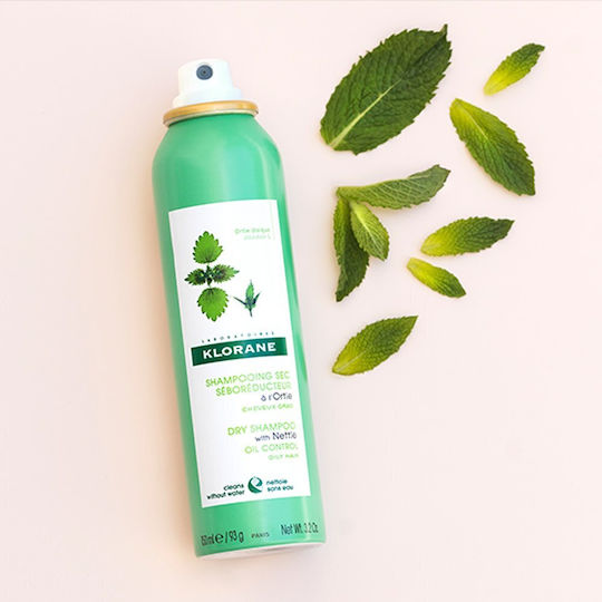 Klorane Nettle Ξηρό Σαμπουάν Όγκου για Λιπαρά Μαλλιά 150ml