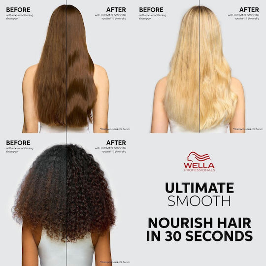 Wella Ultimate Smooth Șampon Reconstrucție/Hrană 1000ml
