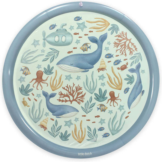 Little Dutch Inflatable Pool Mattress Blue