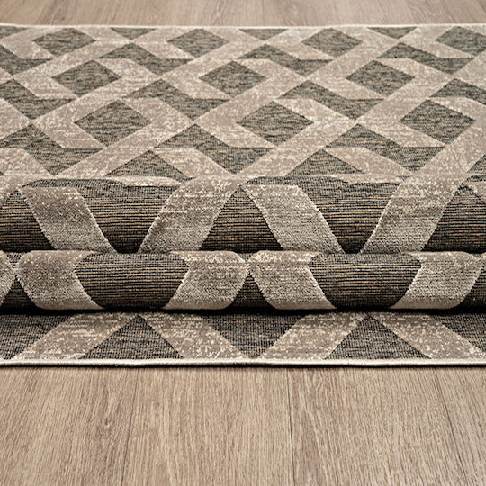 Newplan Lux 2955/27 Summer Bedroom Rug Sets Brown 3 Pieces