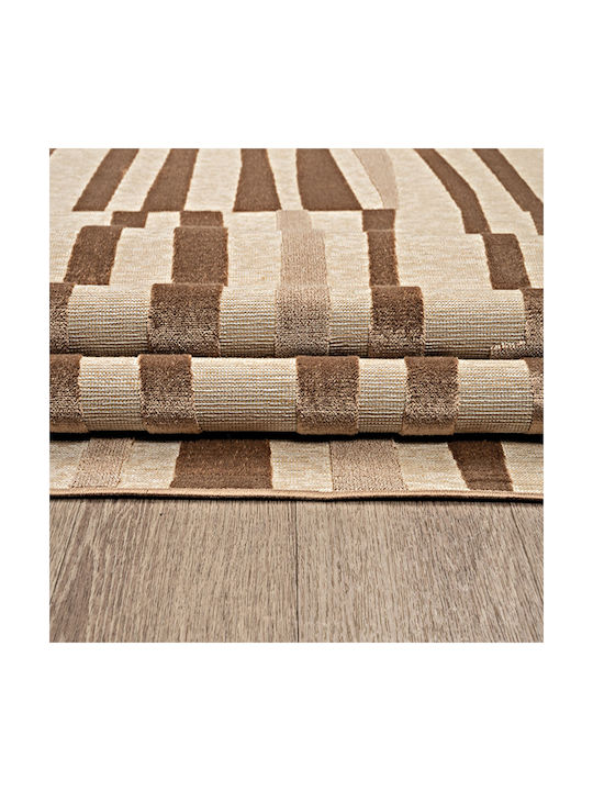Newplan Lux 2962/74 Summer Bedroom Rug Set Brown 3 Pieces