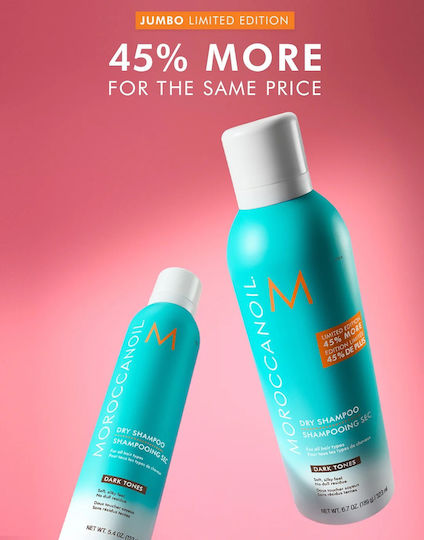 Moroccanoil Dry Shampoo Dark Tones Dry Shampoos Shine for Dry Hair Hair 323ml