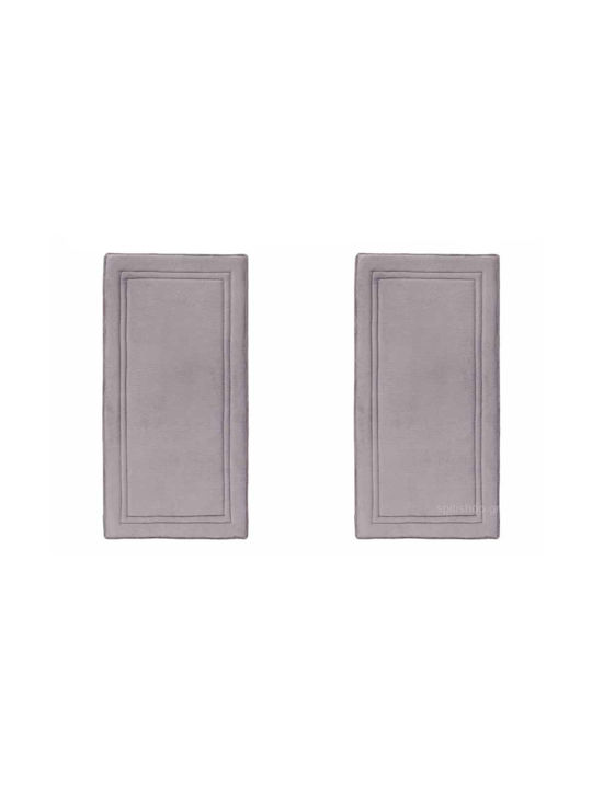 Guy Laroche Softy Modern Velvet Bedroom Rugs Set Melange 1176086122010 2pcs