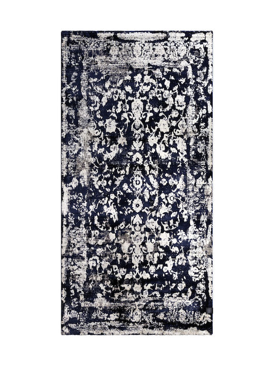 Guy Laroche Ziegler Σετ Μοντέρνα Χαλιά Κρεβατοκάμαρας Blue Black 1169090218017 3τμχ