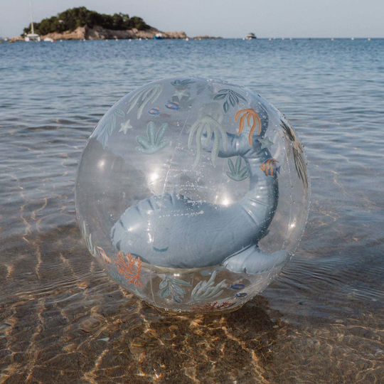 Little Dutch Μπάλα Παραλίας 3d Ocean World Μπλε