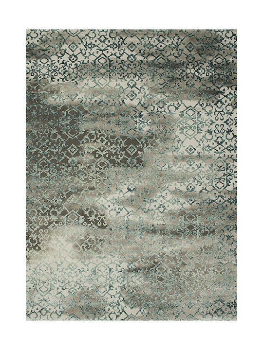 Koulis Carpets 9335B Modern Bedroom Rug Set Gray 68-90-0105 3 Pieces