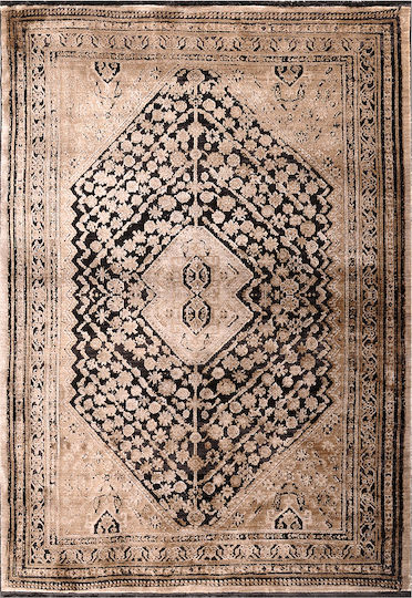 Tzikas Carpets Karma Bedroom Rug Set Karma Black-Gold 172-0-371-00155-970 2 Pieces Tzikas Carpets Karma Bedroom Rug Set Karma Black-Gold 172-0-371-00155-970 2 Pieces